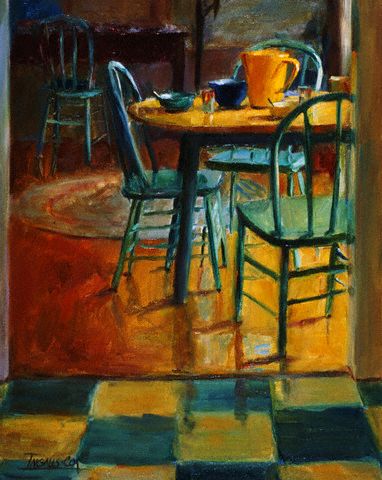 Yellow Pitcher by Pam Ingalls