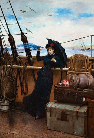 The Departure by Henry Bacon
