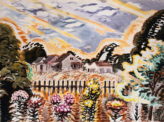 Hot July Wind by Charles Ephraim Burchfield
