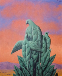 The Natural Graces by Rene Magritte