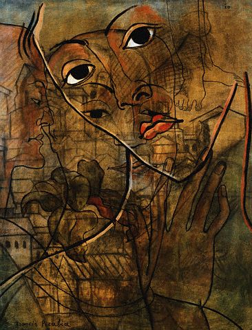 Visages by Francis Picabia