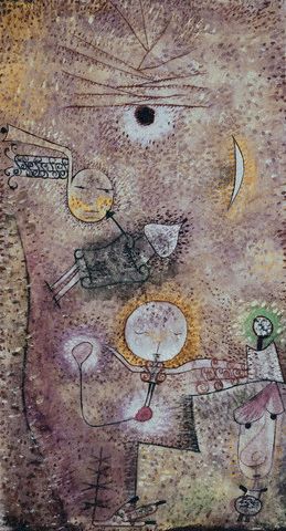 Schicksale um die Jahres-Wende by Paul Klee