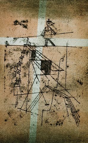 Tight Rope Dancer by Paul Klee