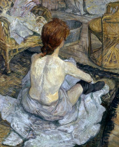 Rousse (La Toilette) by Henri de Toulouse-Lautrec