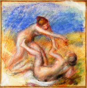 Two Nudes by Pierre Auguste Renoir