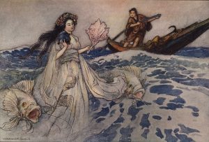 Urashima by Warwick Goble