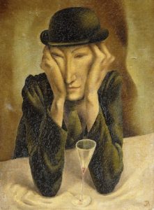 Thin Man Wearing a Derby by John Armstrong