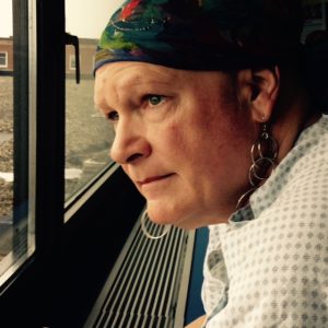 Brenda in the hospital