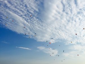 Hot Air Balloons outside of Montreal by Harmony Hansen