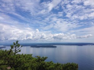 Mount Desert Island Clouds by Ivy Sienkiewycz