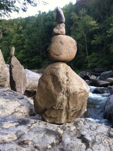 Cairns in Bristol, VT by Harmony Hansen
