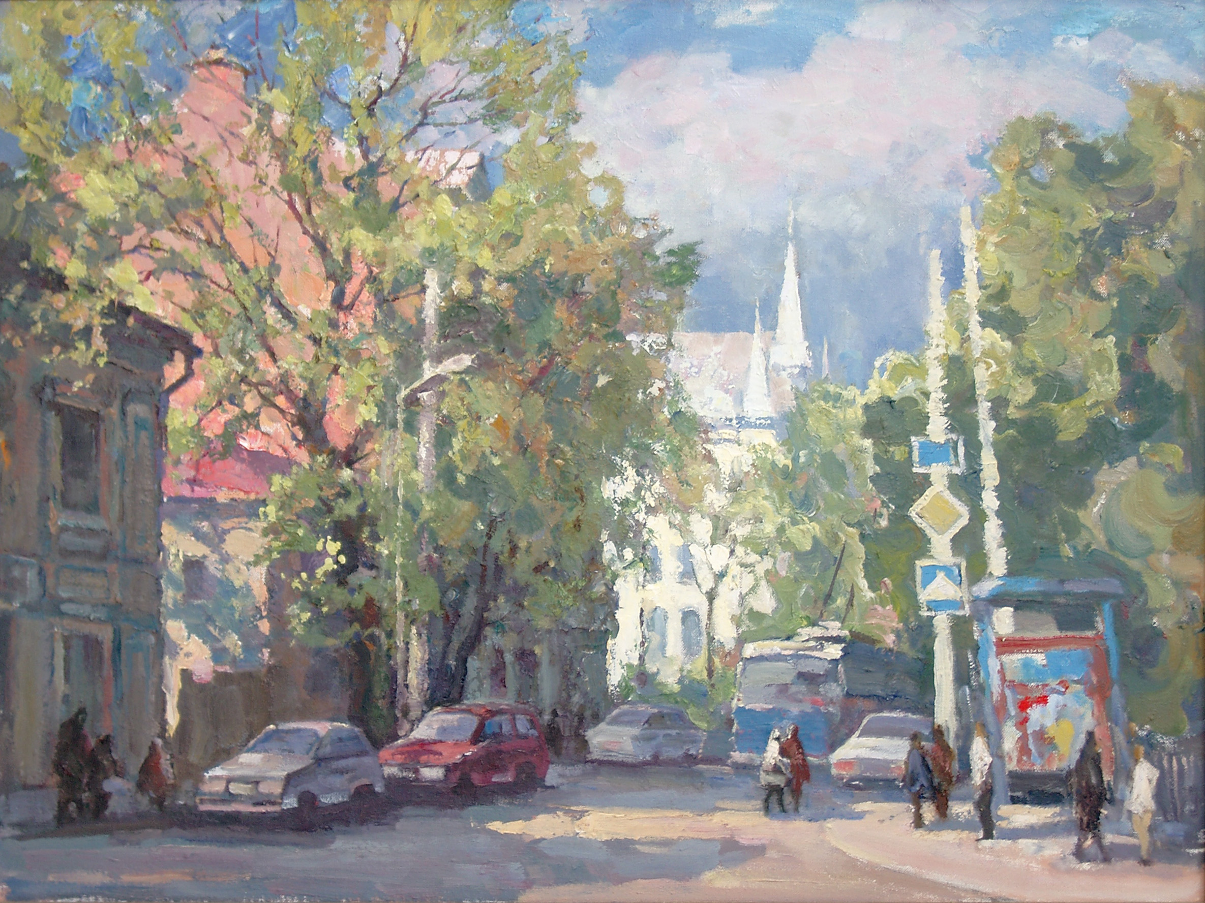 Летний день в Самаре, 2005 by 3ypoarah via Wiki Commons
