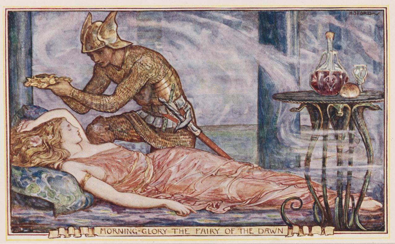 Morning Glory, the Fairy of the Dawn by H.J. Ford via Wiki Commons