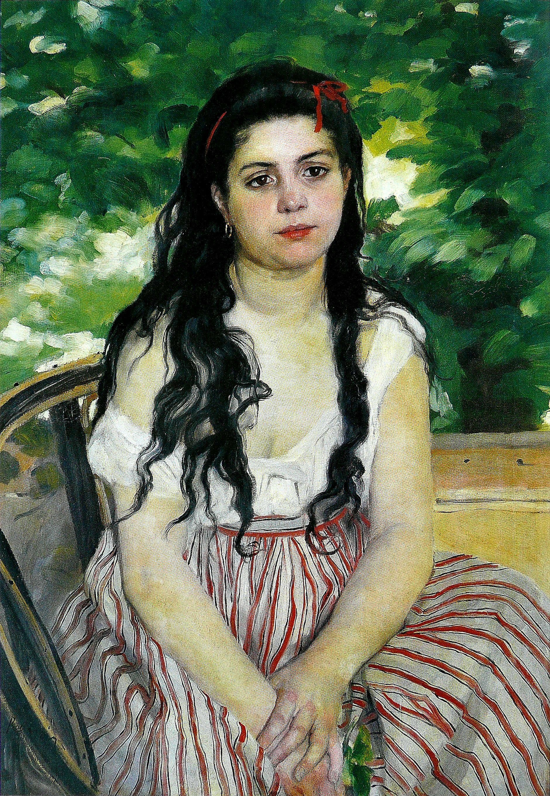 Summertime by Paul Auguste Renoir via Wiki Commons